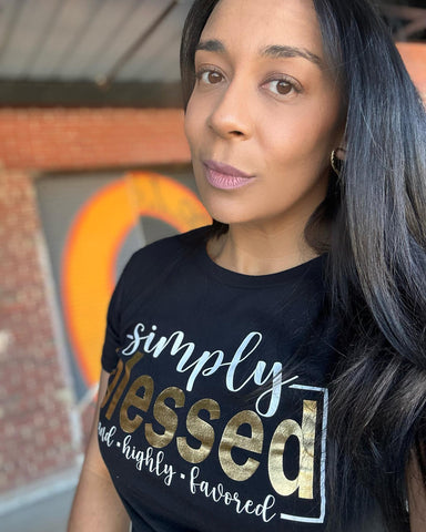 Simply Blessed S/S Tee Shirt