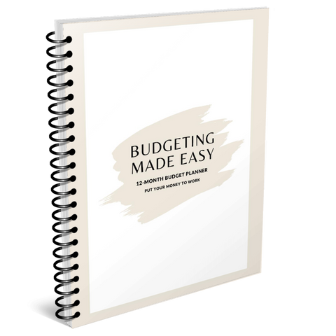 Budgeting Made Easy (printed) Planner